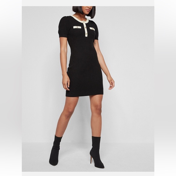 Express Dresses & Skirts - NWT - Express - Shortsleeve Sweater Dress - Size Medium